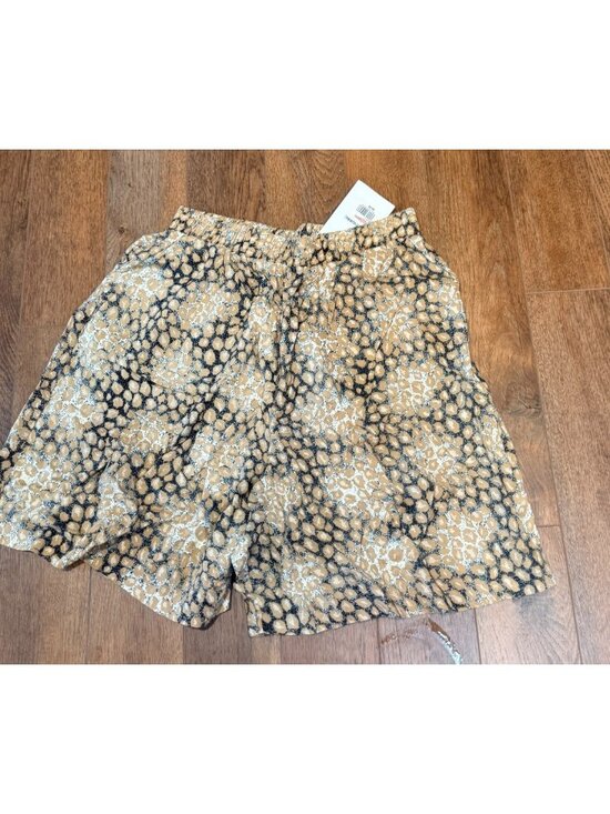 Softwear Pants - SOFT WEAR Vintage Style Animal Print Shorts 100% Rayon Cheetah Leopard Large NWT